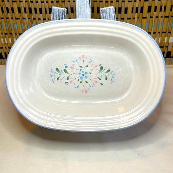 Kitchen Vintage Fascino Stoneware Hand Painted Japan Servingveggie